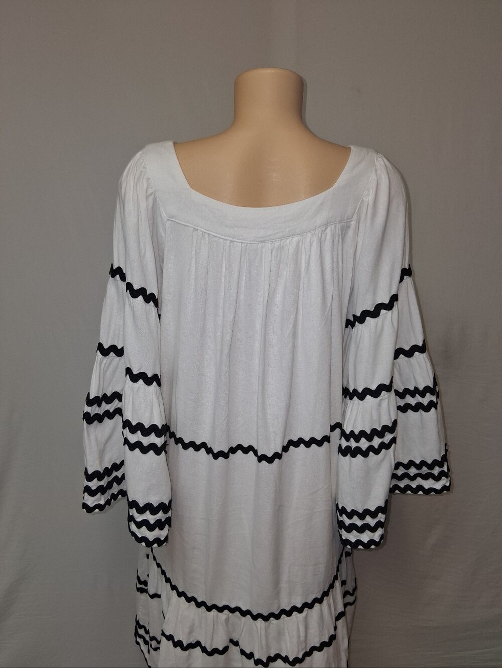Lisa Marie Fernandez for Target Ric Rac Flare Sleeve Dress Ric Rac Flare Sleeve - Picture 12 of 17